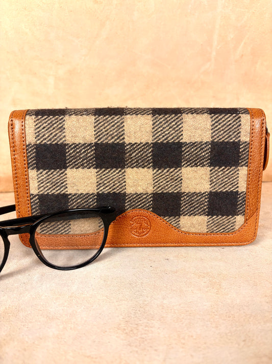 Hudson Plaid Wallet