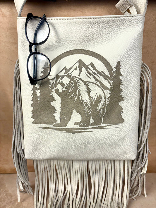 Bear Spirit Fringe Bag