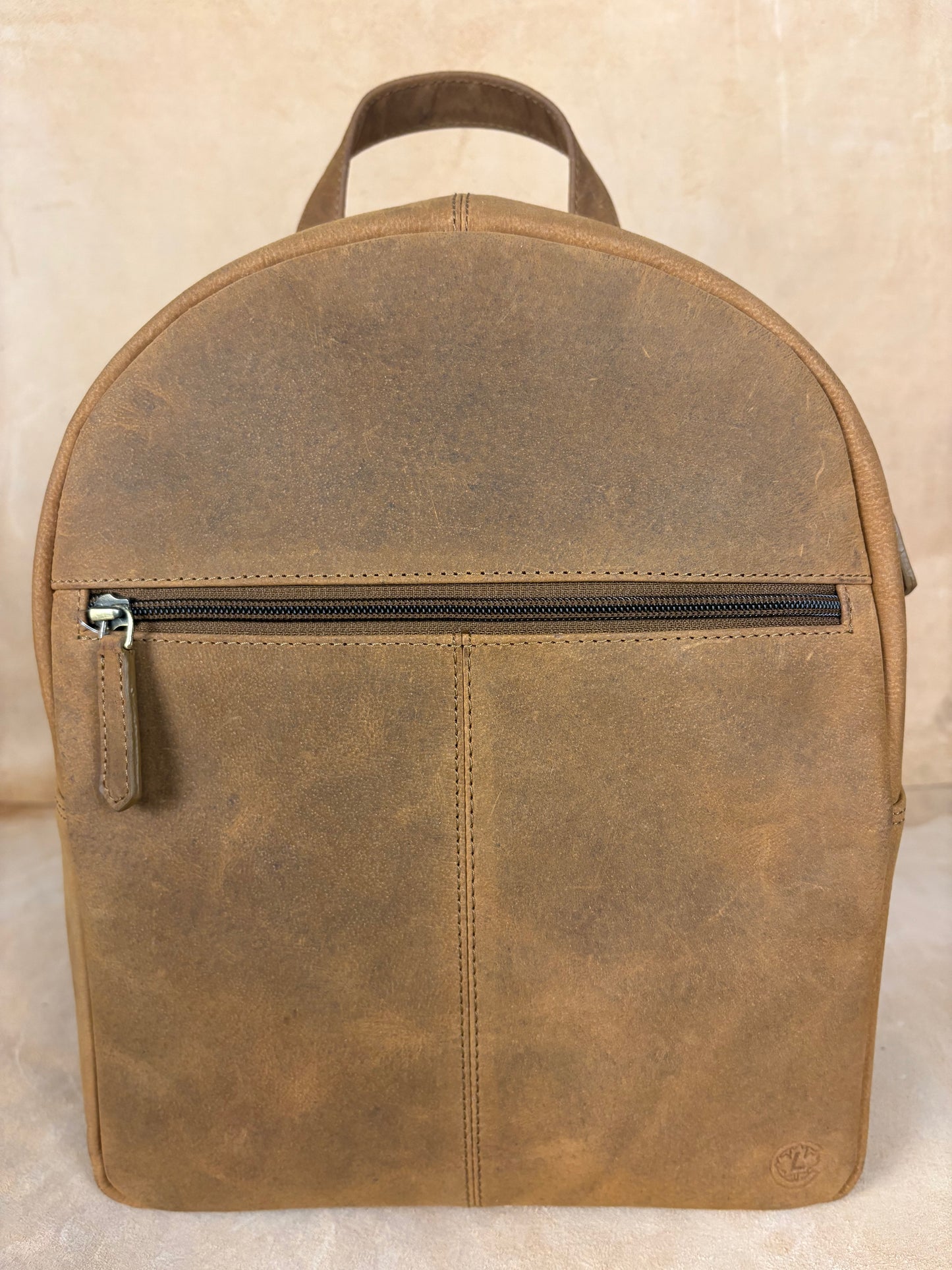 Masih Studio Arman Core leather backpack.
