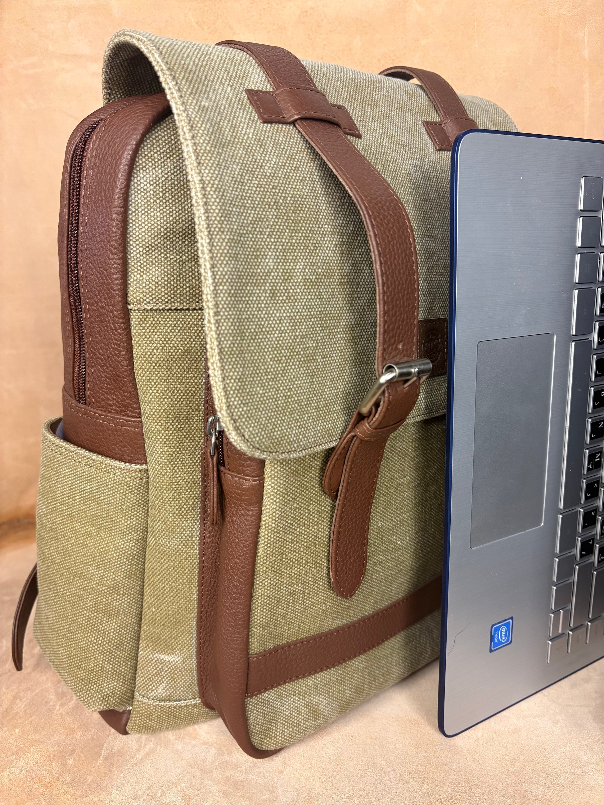 Laptop shown is a 13-inch model for size reference