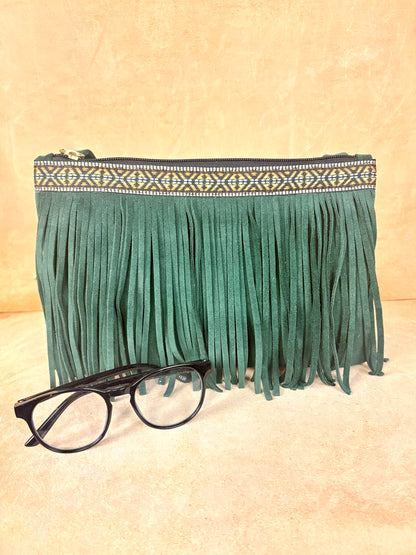 Sahara Fringe Leather  Bag