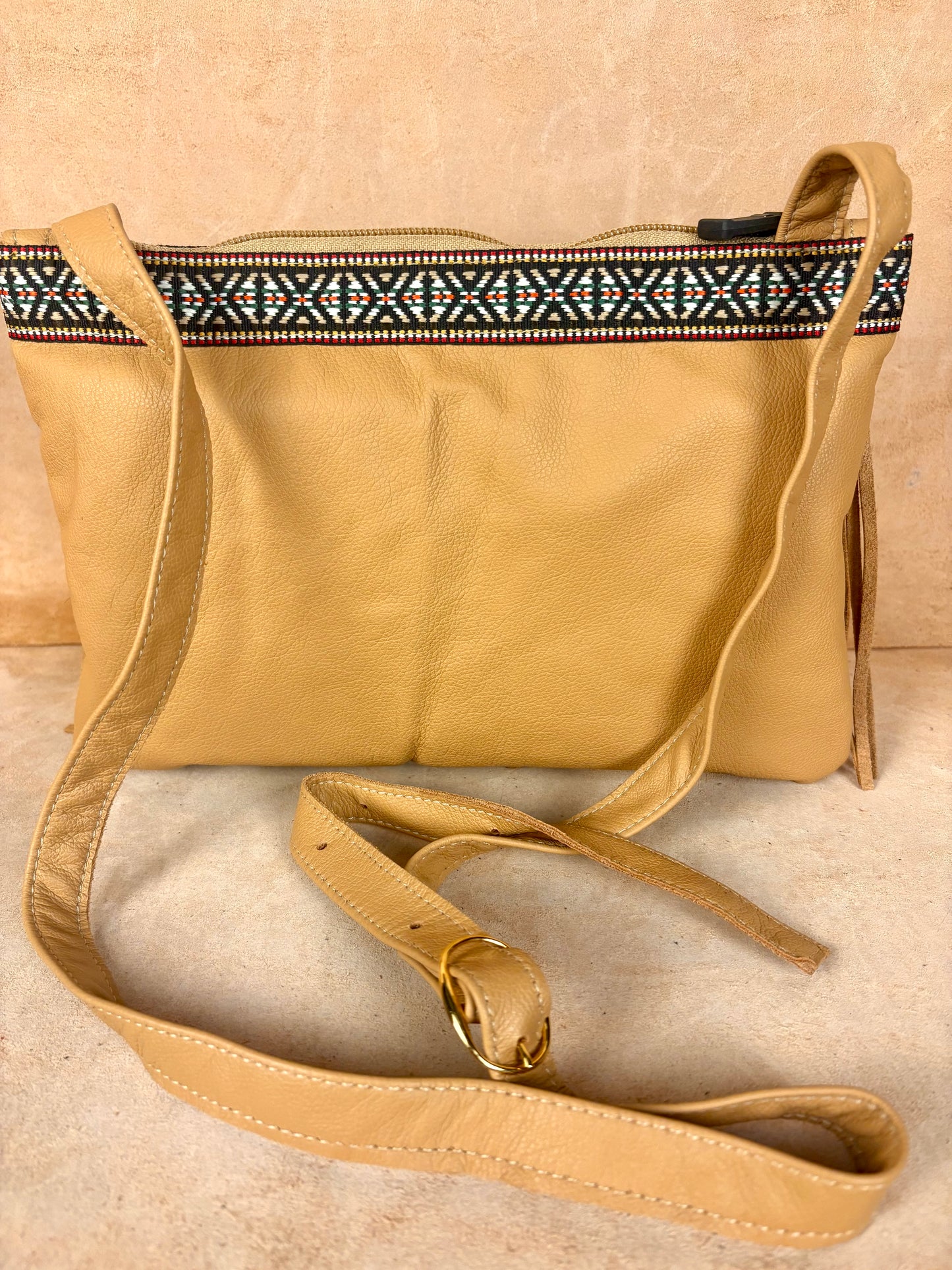 Sahara Fringe Leather  Bag