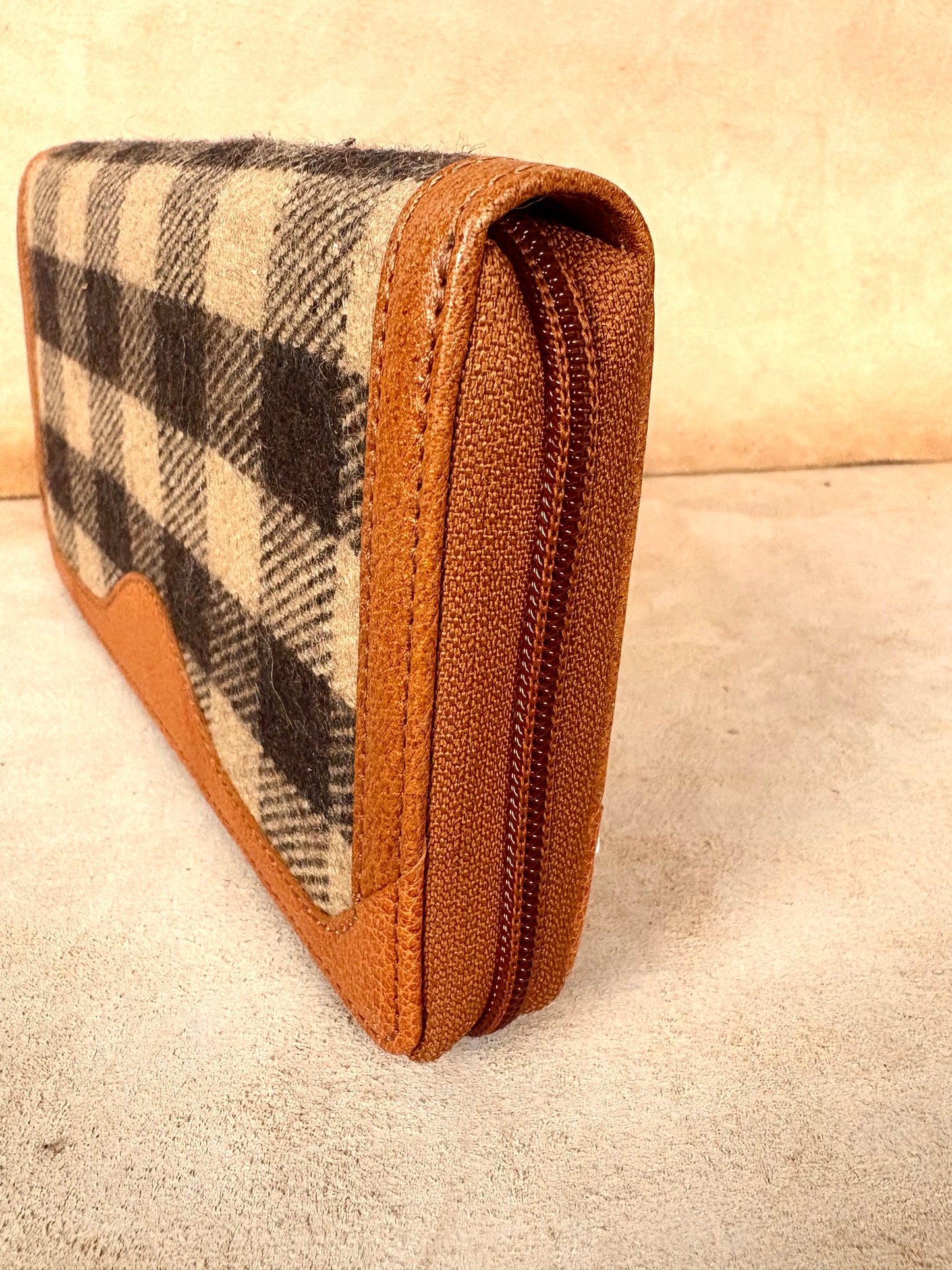 Hudson Plaid Wallet