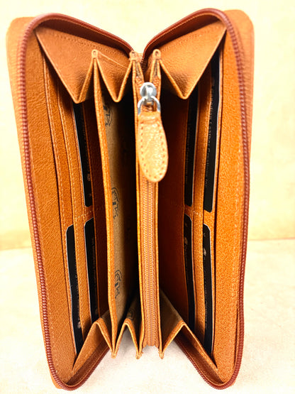 Hudson Plaid Wallet