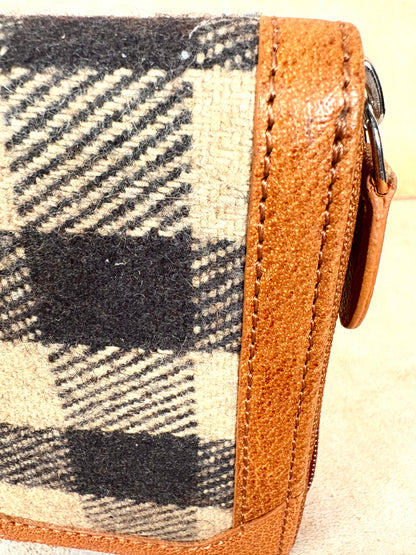 Hudson Plaid Wallet