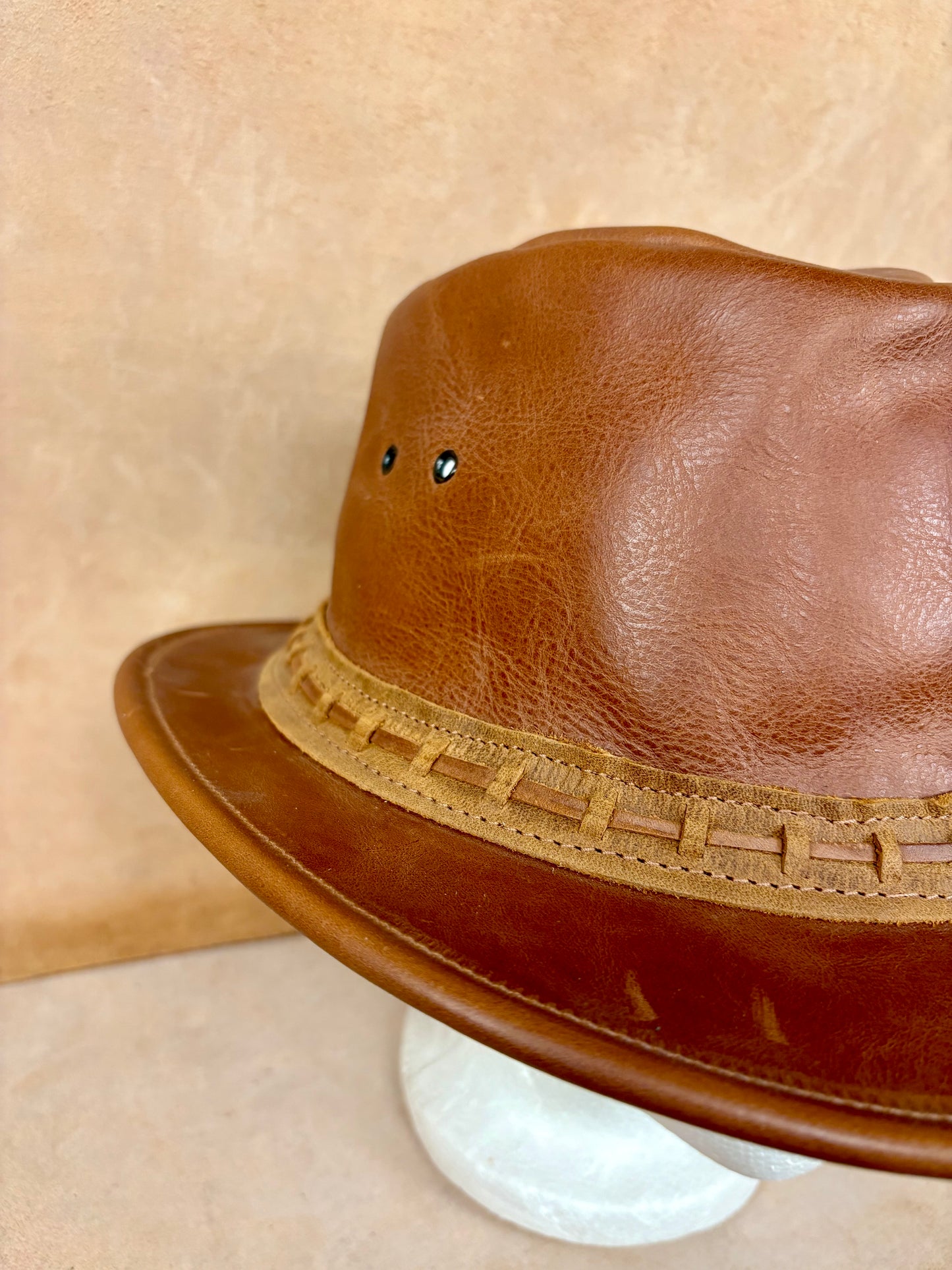 Frontier Leather Hat