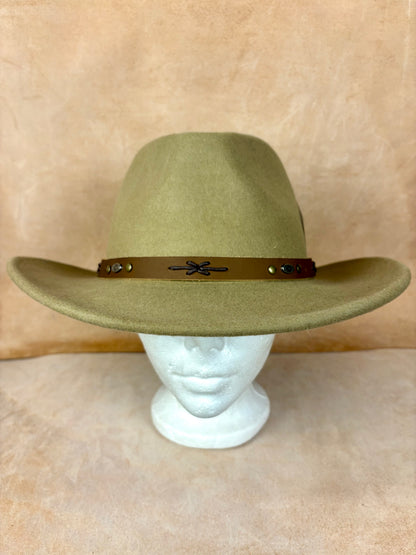 Olive Crown Hat – Frontier Edition