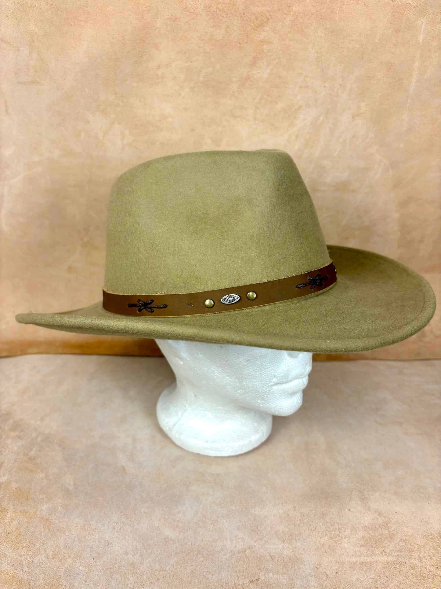 Olive Crown Hat – Frontier Edition