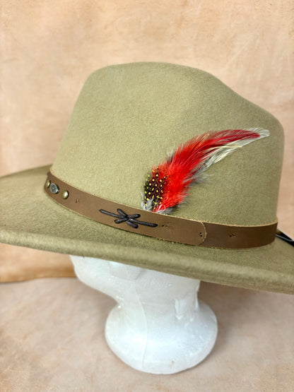 Olive Crown Hat – Frontier Edition