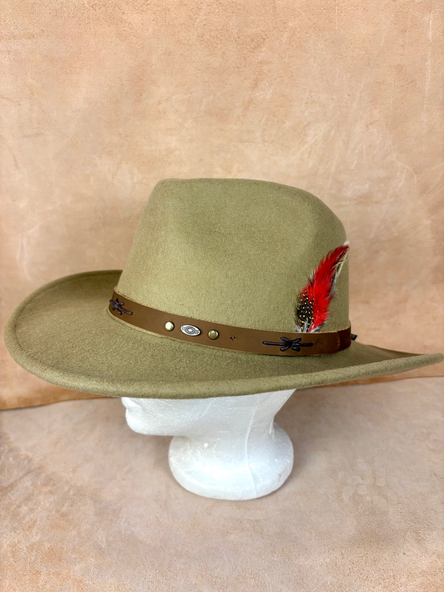 Olive Crown Hat – Frontier Edition