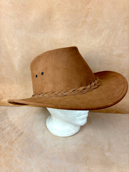Desert Crown Leather Hat – Nomad Edition