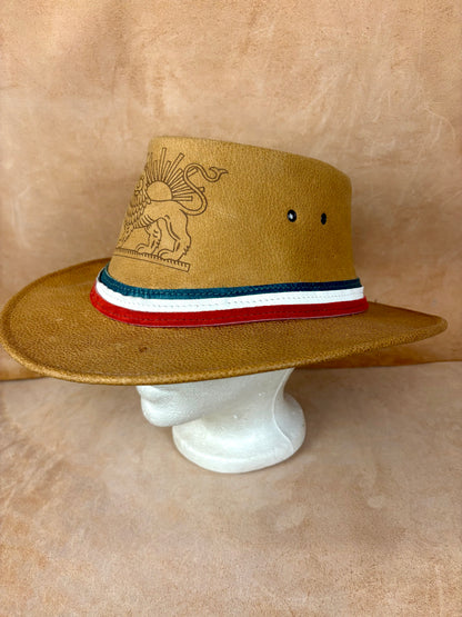 Lion &amp; Sun Heritage Leather Hat