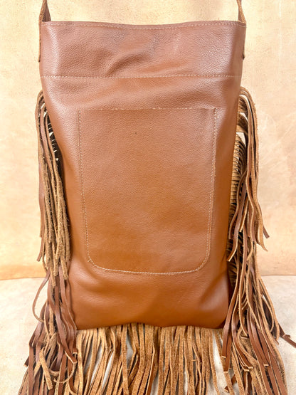 Cross Fringe Bag