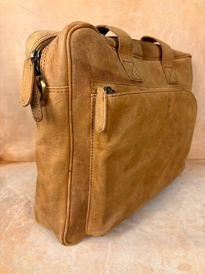 Radin Leather Work Bag