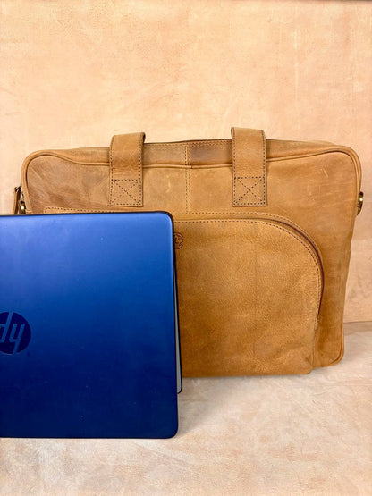 Radin Leather Work Bag