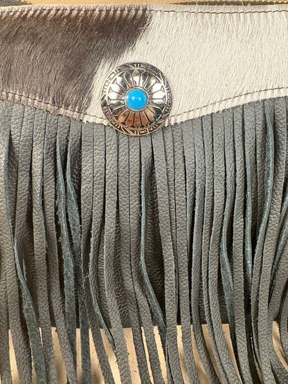 Mini Fringe Rider – Turquoise