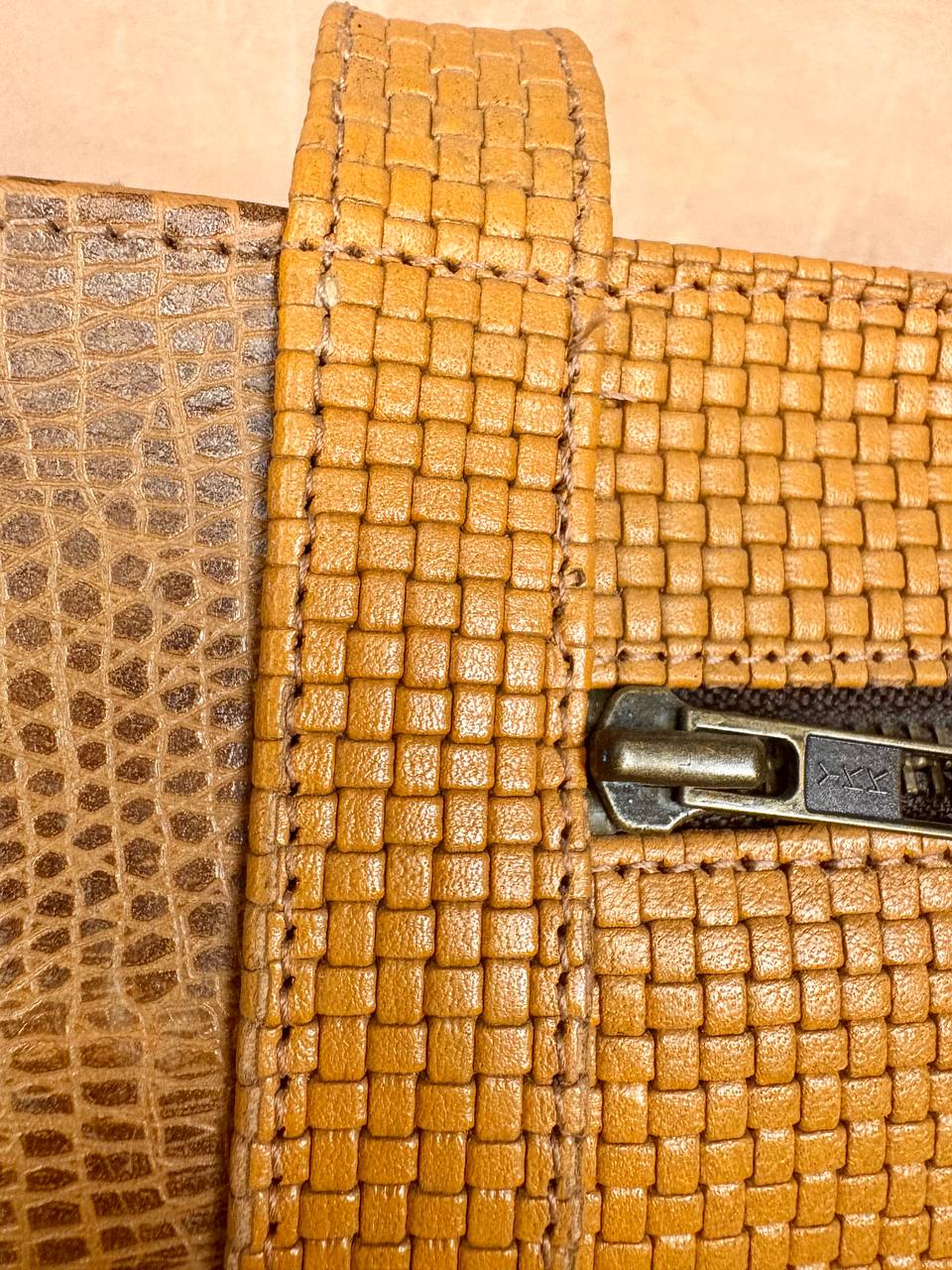 Arta Woven Leather Tote