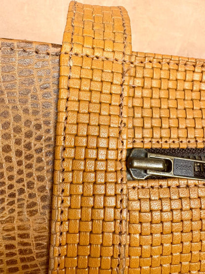 Arta Woven Leather Tote